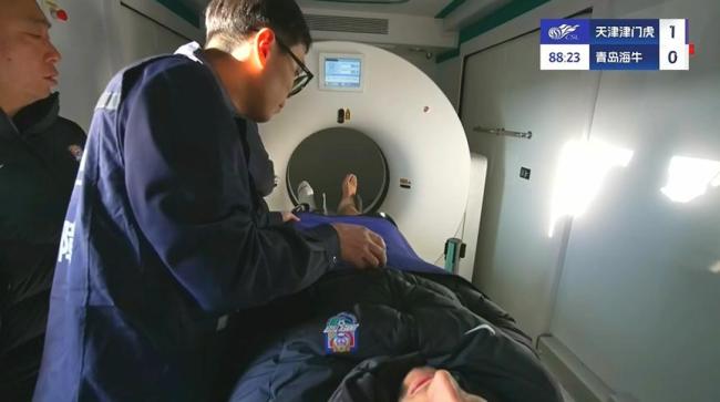 媒体人：津门虎主场外有移动CT方舱 软硬