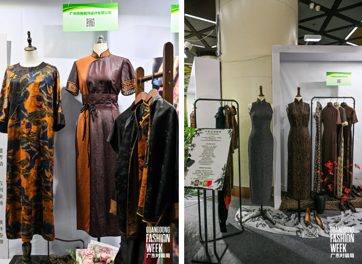 岭南衣春上新！广东香云纱服装品牌展惊喜呈献(图3)
